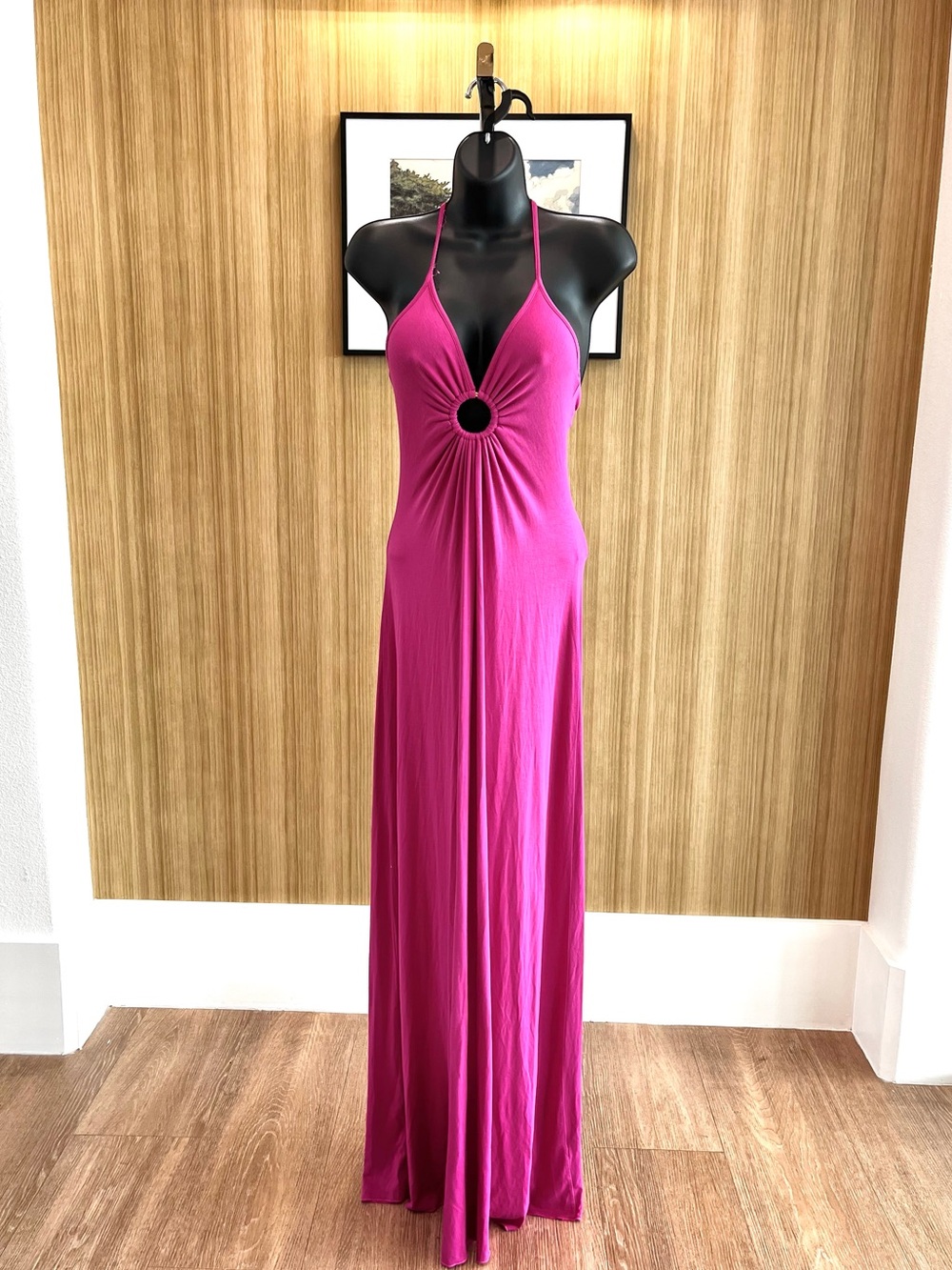 Michelle Jonas Keyhole Maxi Dress